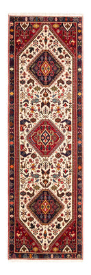 Tapis de couloir Tapis persan - Nomadic - 253 x 77 cm - crème