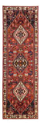 Tapis de couloir Tapis persan - Nomadic - 258 x 80 cm - rouge