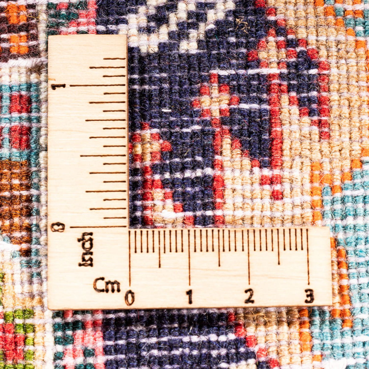 Tapis de couloir Tapis persan - Nomadic - 248 x 83 cm - rouge