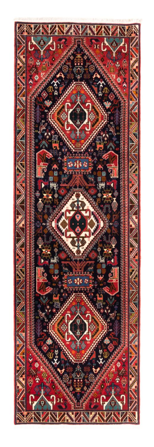 Tapis de couloir Tapis persan - Nomadic - 250 x 78 cm - bleu foncé