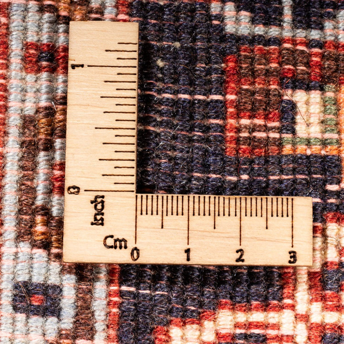 Tapis de couloir Tapis persan - Nomadic - 248 x 85 cm - rouge