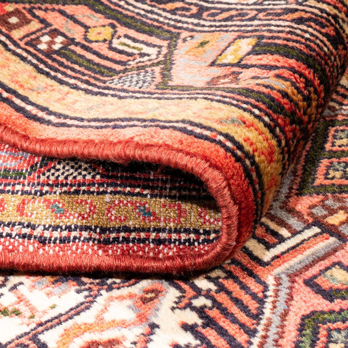 Tapis de couloir Tapis persan - Nomadic - 290 x 83 cm - crème