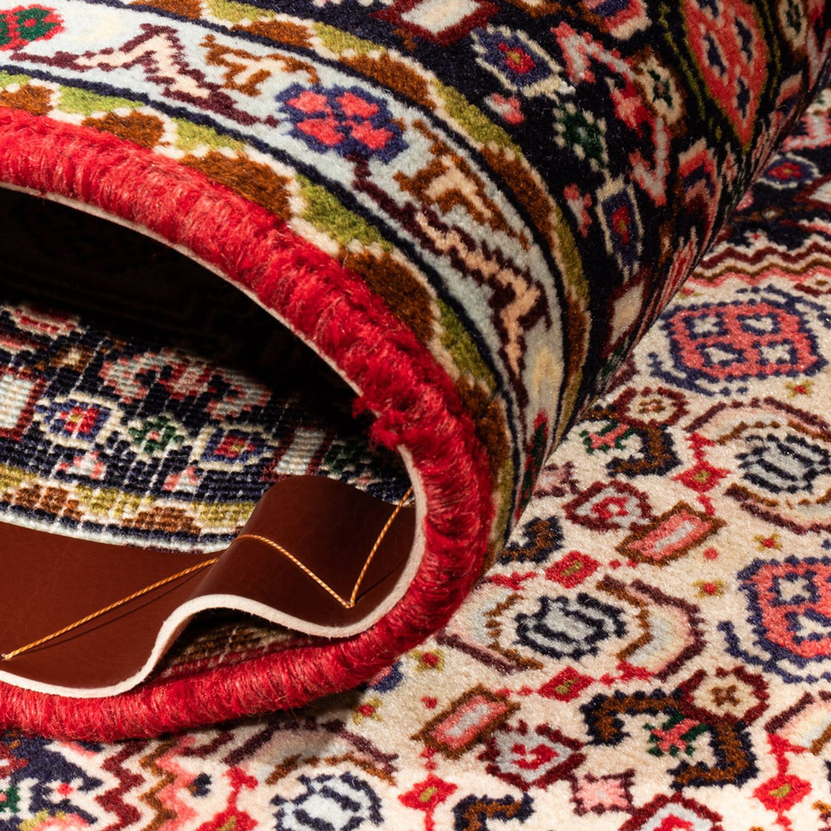 Tapis de couloir Tapis persan - Classique - 246 x 57 cm - crème