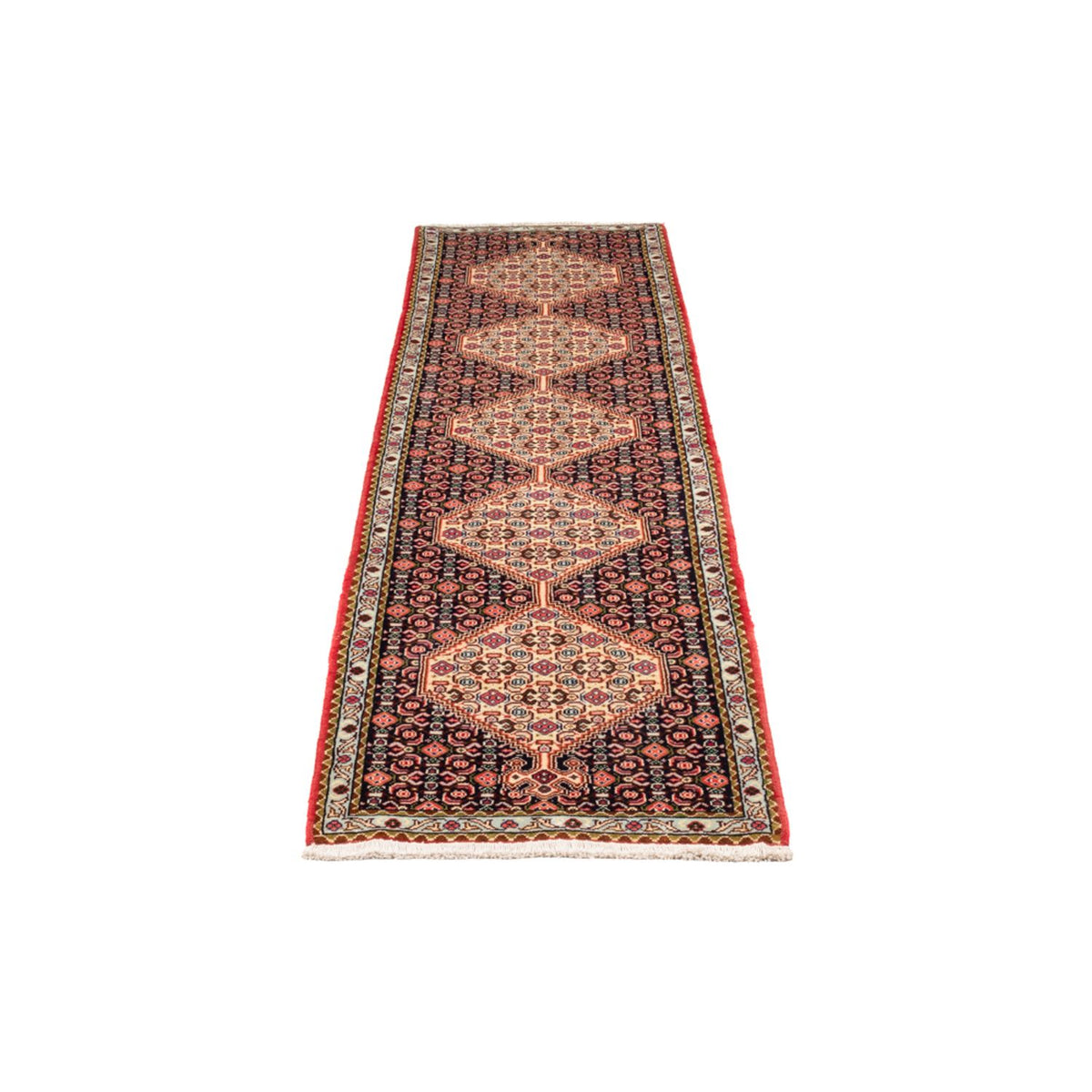 Tapis de couloir Tapis persan - Classique - 246 x 57 cm - crème