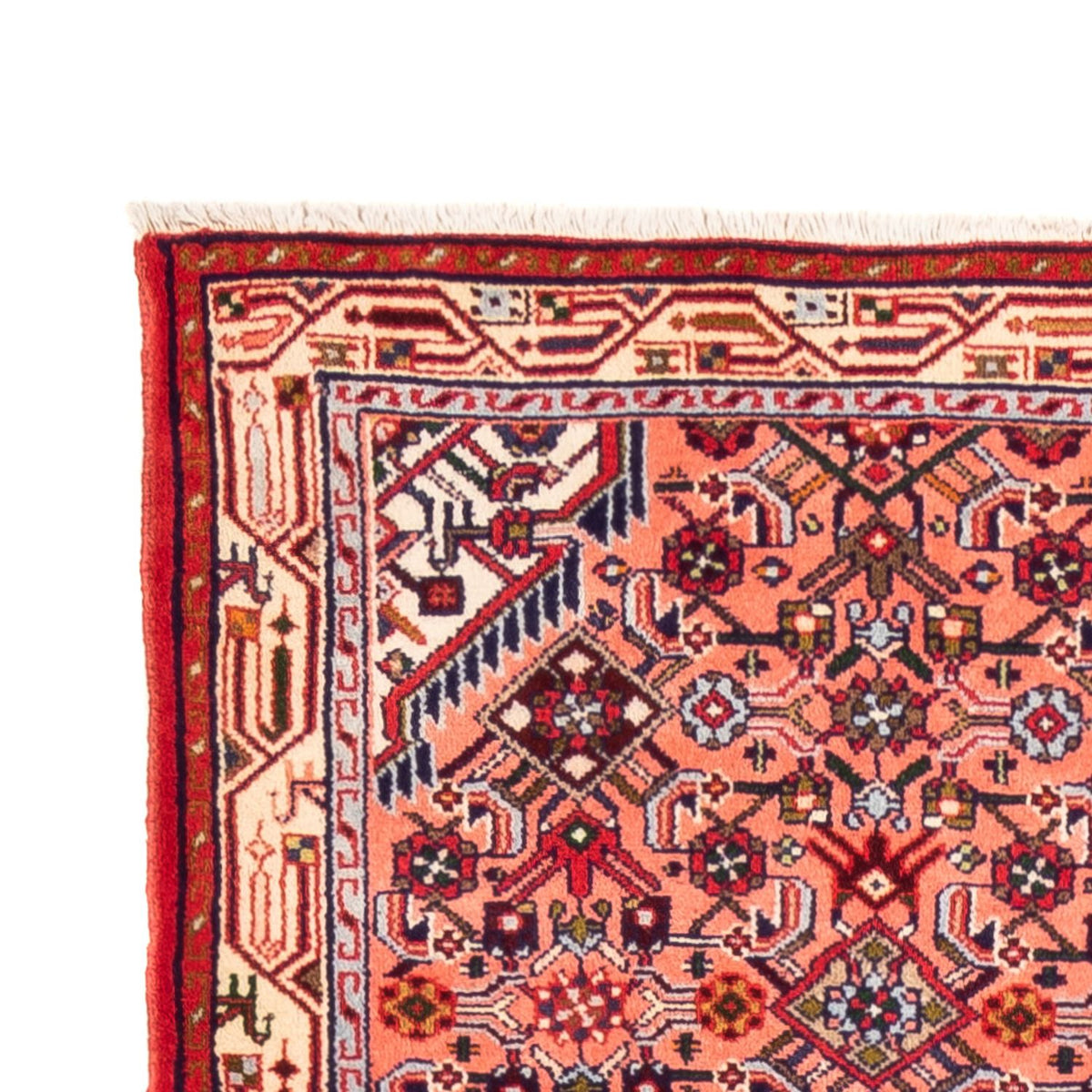 Tapis de couloir Tapis persan - Nomadic - 304 x 82 cm - rouge