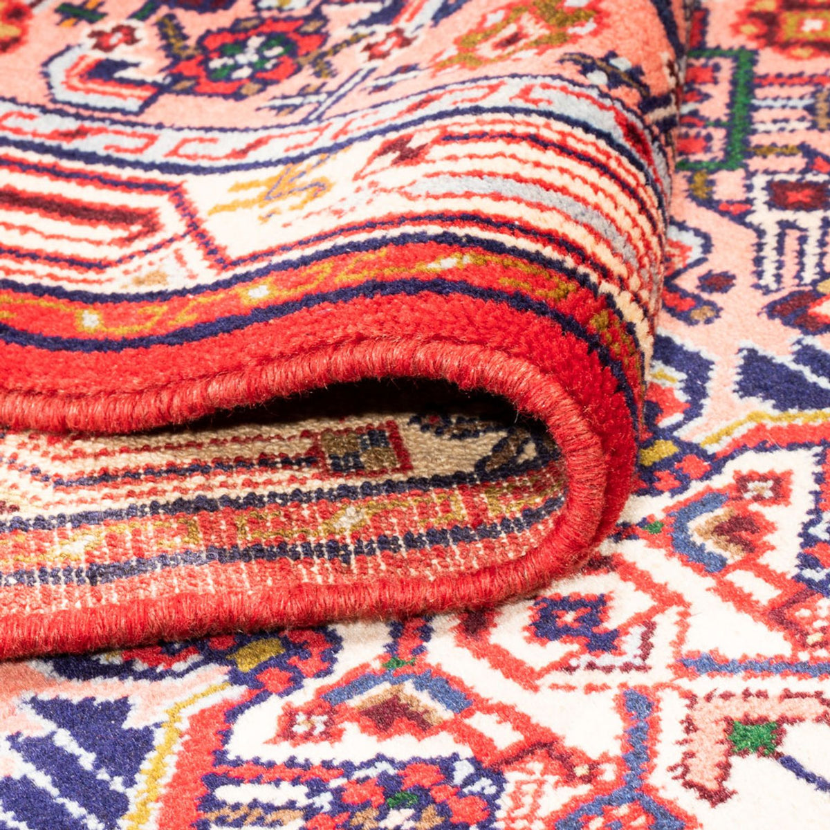 Tapis de couloir Tapis persan - Nomadic - 304 x 82 cm - rouge