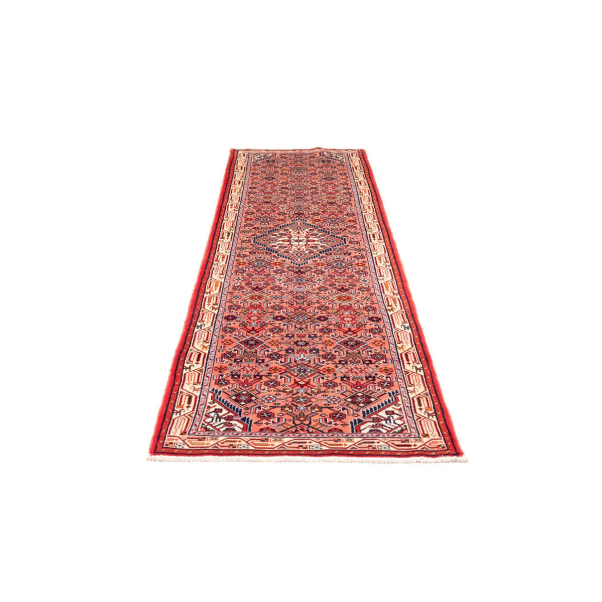 Tapis de couloir Tapis persan - Nomadic - 304 x 82 cm - rouge