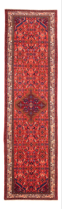 Tapis de couloir Tapis persan - Nomadic - 284 x 79 cm - rouge
