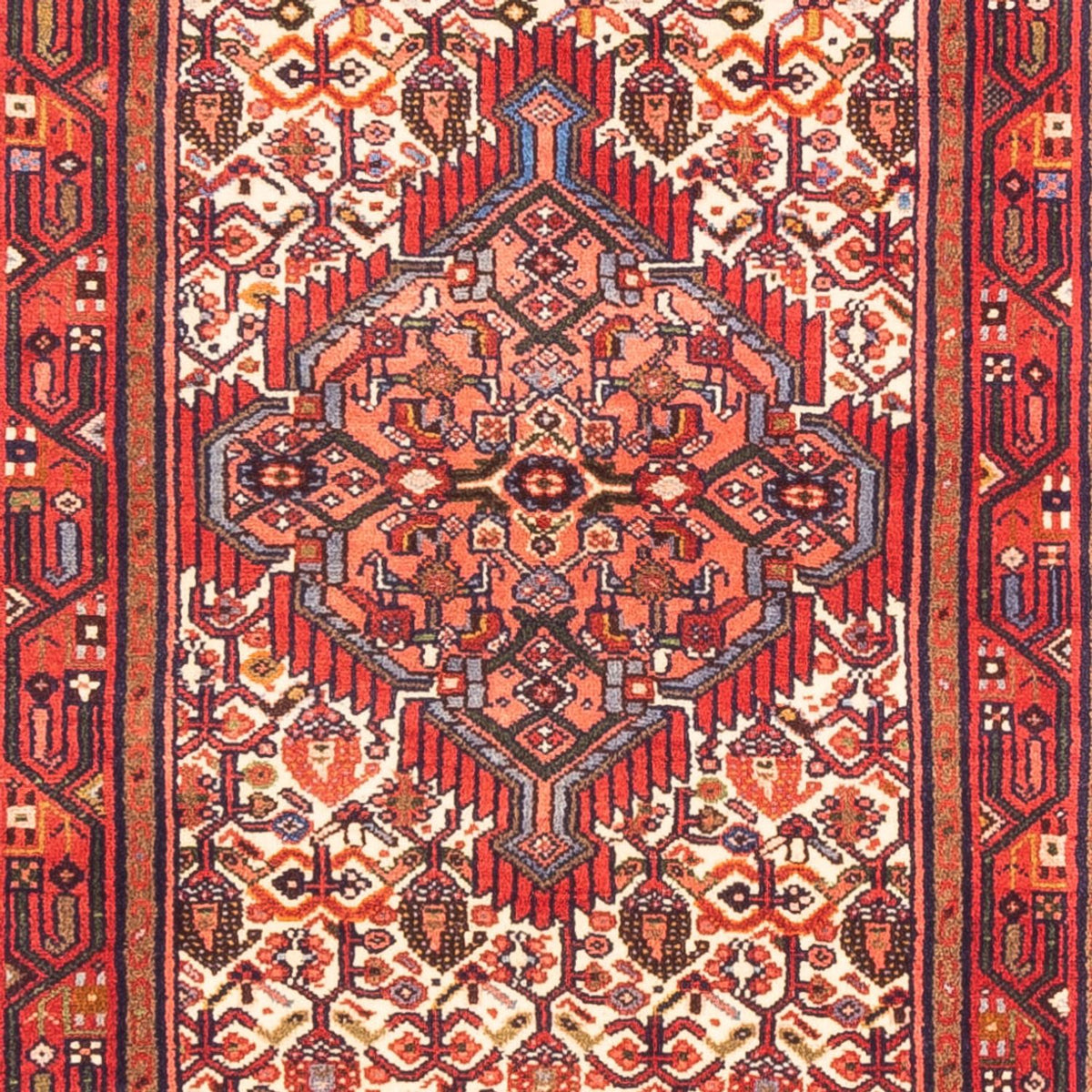 Tapis de couloir Tapis persan - Nomadic - 312 x 73 cm - crème