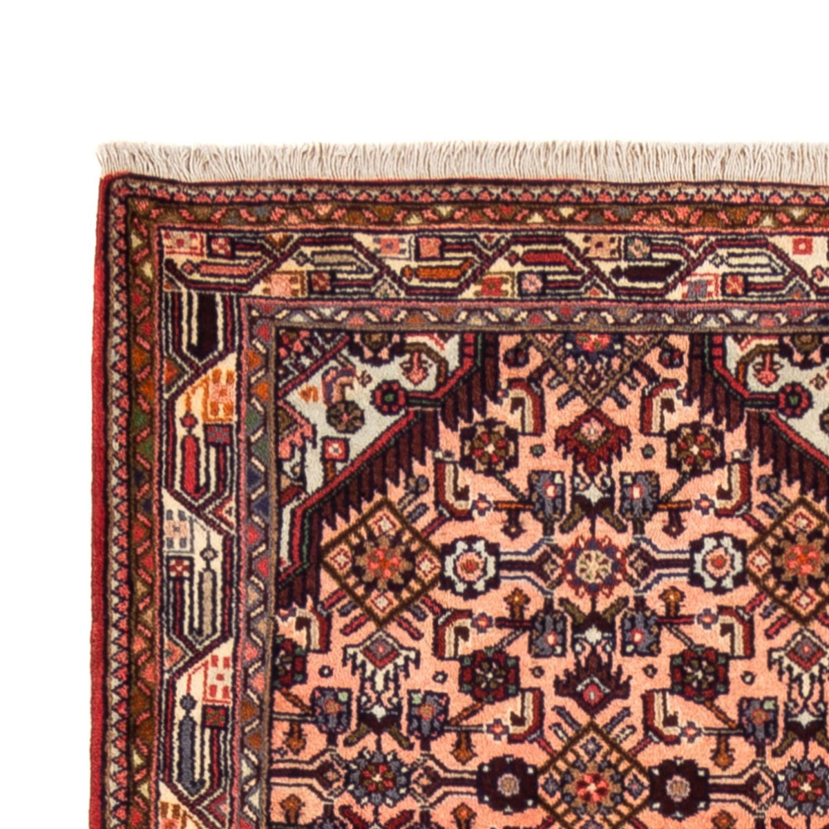 Tapis de couloir Tapis persan - Nomadic - 300 x 82 cm - saumon
