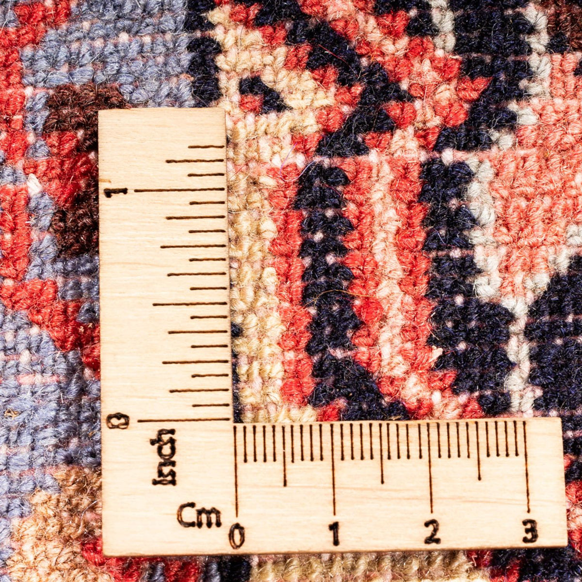 Tapis de couloir Tapis persan - Nomadic - 297 x 80 cm - rouge