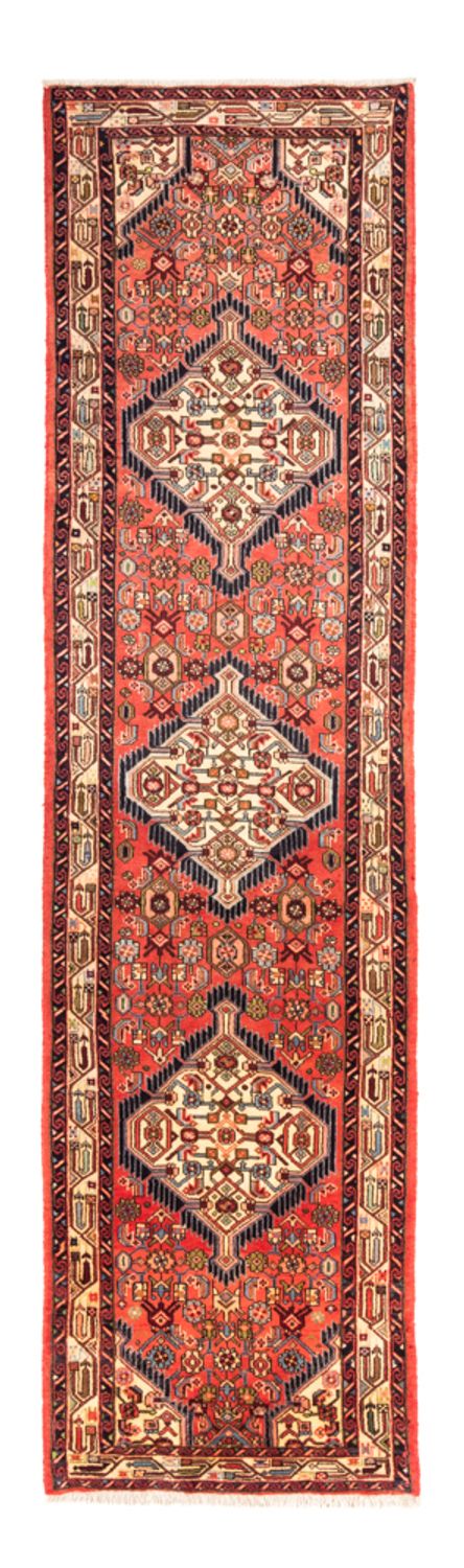 Tapis de couloir Tapis persan - Nomadic - 312 x 78 cm - rouge