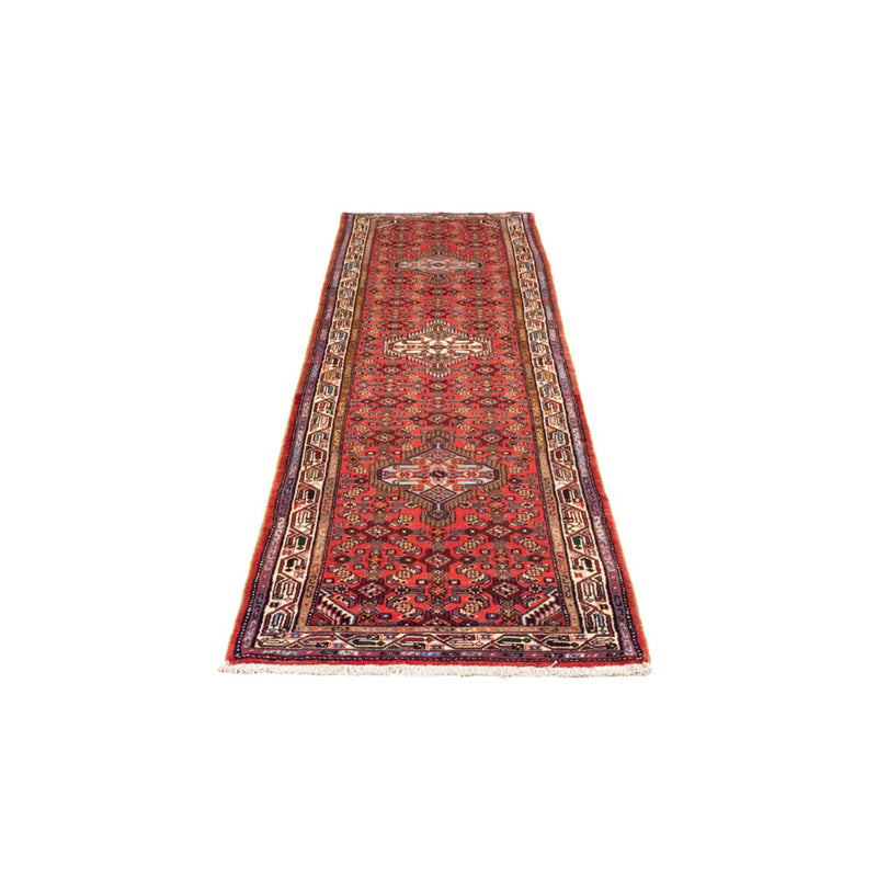 Tapis de couloir Tapis persan - Nomadic - 282 x 77 cm - rouge