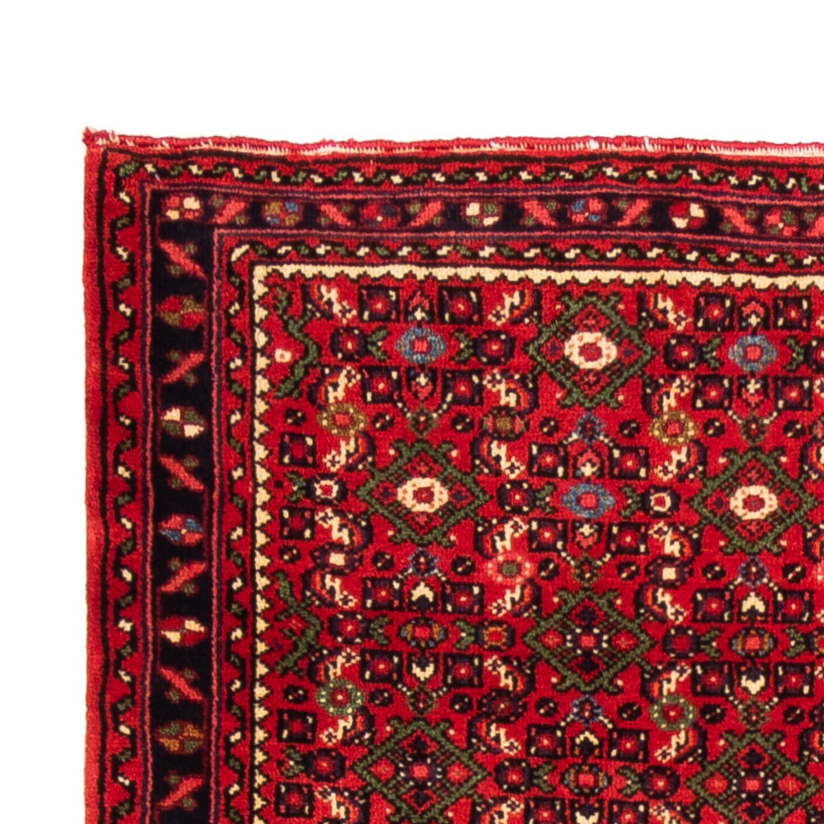 Tapis de couloir Tapis persan - Nomadic - 297 x 77 cm - rouge