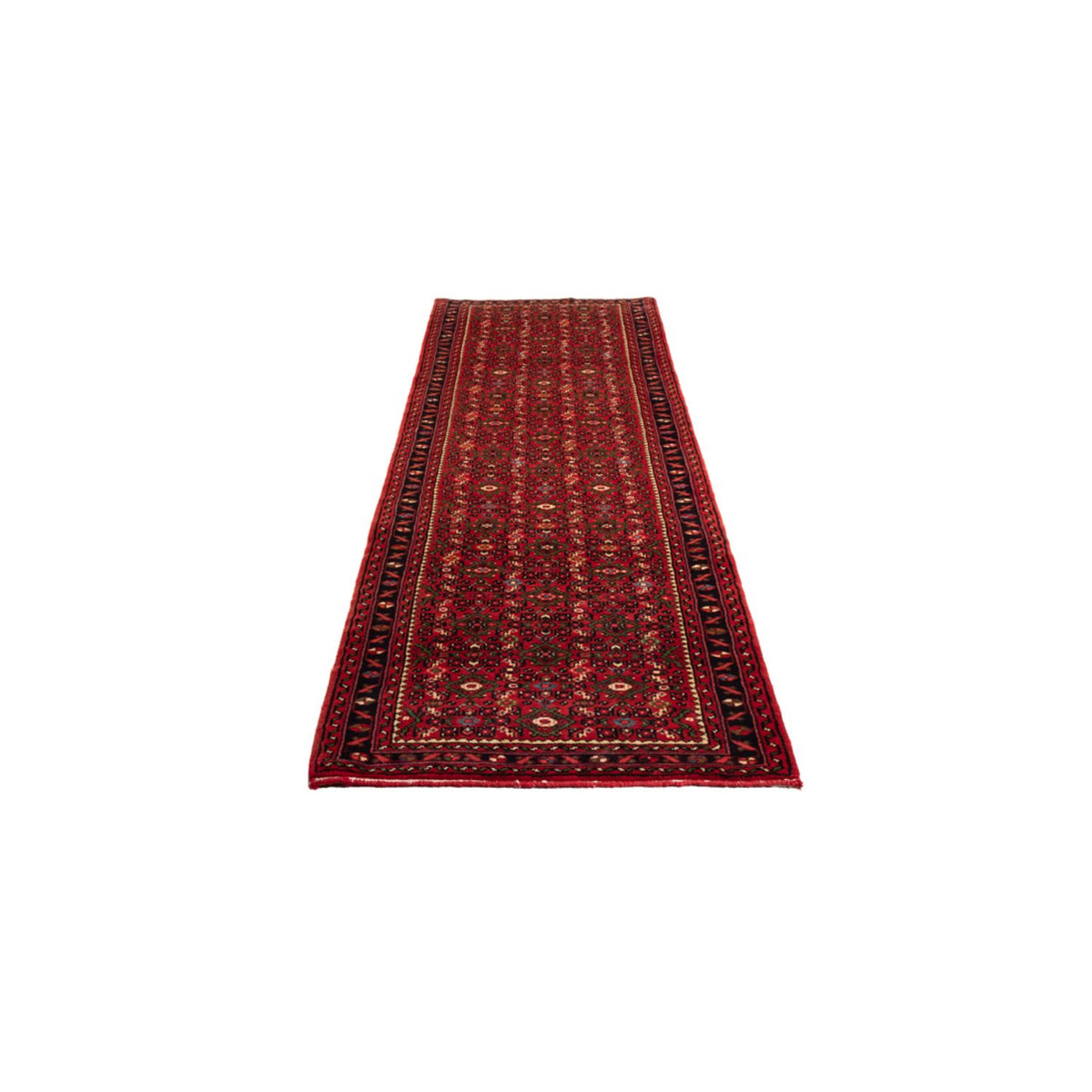 Tapis de couloir Tapis persan - Nomadic - 297 x 77 cm - rouge