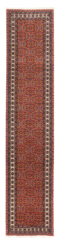Tapis de couloir Tapis persan - Tabriz - 330 x 70 cm - rouge