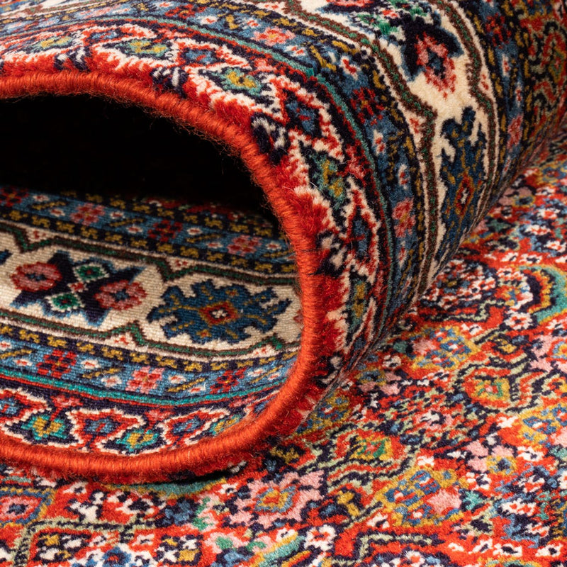 Tapis de couloir Tapis persan - Tabriz - 330 x 70 cm - rouge