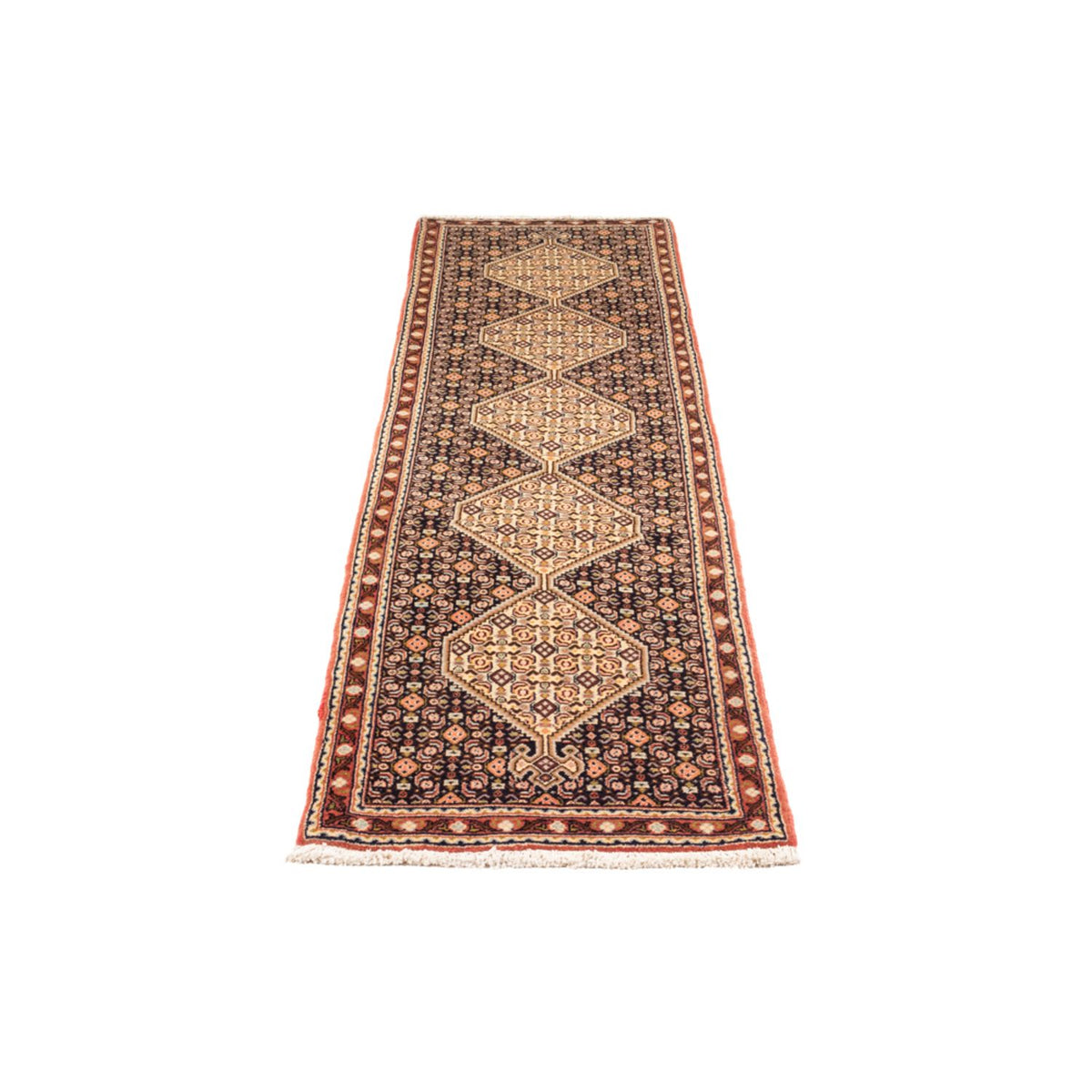 Tapis de couloir Tapis persan - Classique - 245 x 59 cm - crème