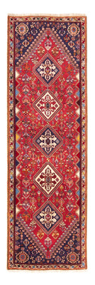 Tapis de couloir Tapis Gabbeh - Persan Kashkuli - 238 x 72 cm - rouge
