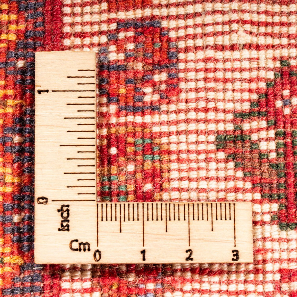 Tapis de couloir Tapis persan - Nomadic - 278 x 77 cm - rouge