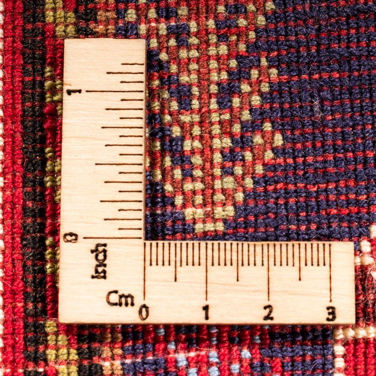 Tapis de couloir Tapis persan - Nomadic - 308 x 82 cm - rouge