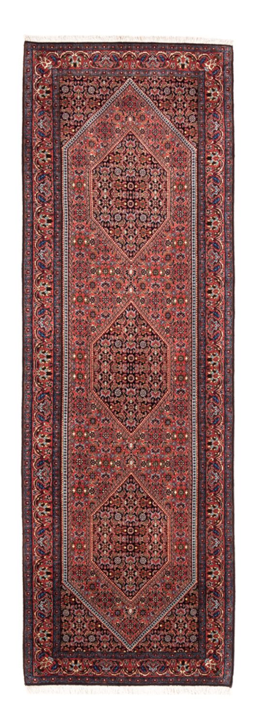 Tapis de couloir Tapis persan - Bidjar - 230 x 74 cm - rouge