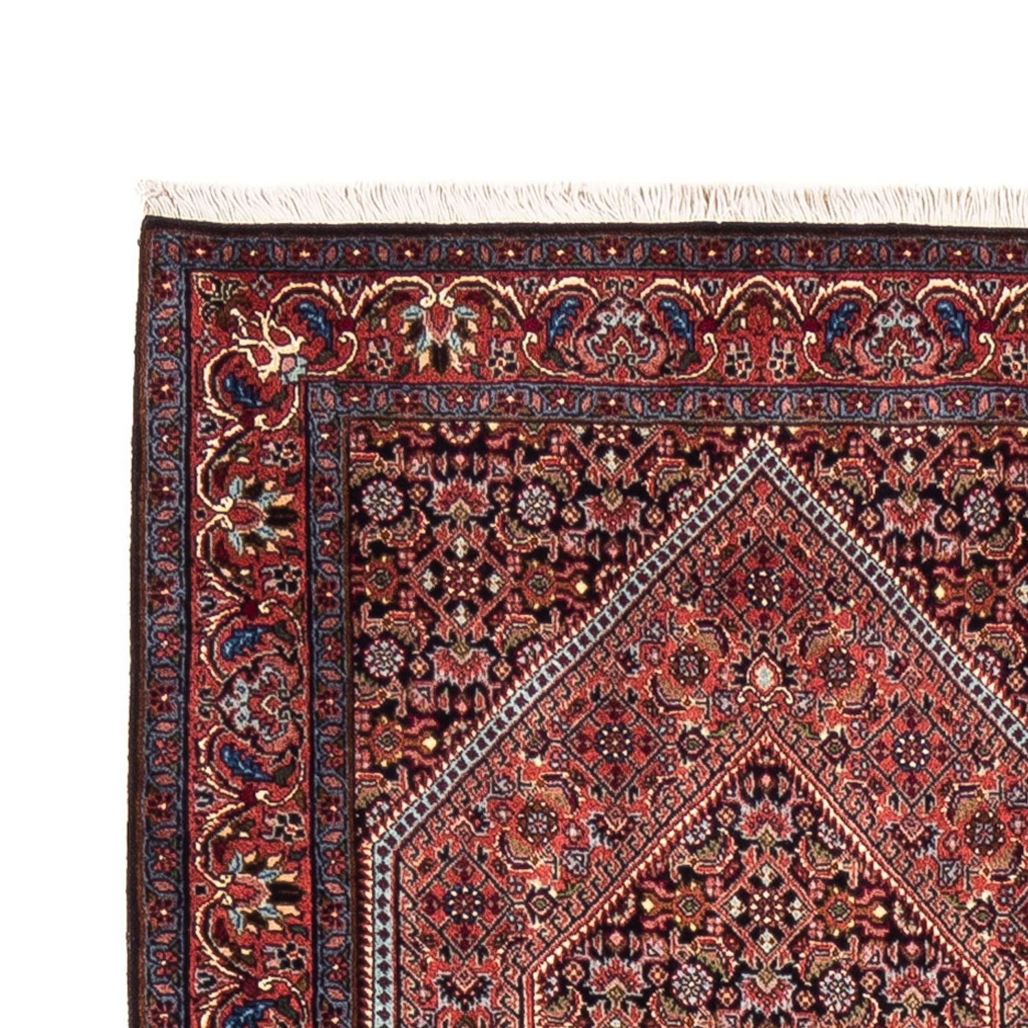 Tapis de couloir Tapis persan - Bidjar - 230 x 74 cm - rouge