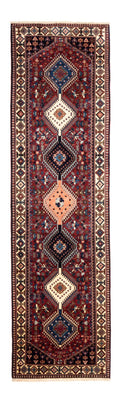 Tapis de couloir Tapis persan - Nomadic - 294 x 87 cm - rouge