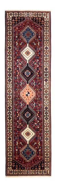 Tapis de couloir Tapis persan - Nomadic - 294 x 87 cm - rouge