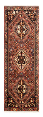 Tapis de couloir Tapis persan - Nomadic - 240 x 80 cm - marron