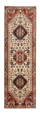 Tapis de couloir Tapis persan - Nomadic - 253 x 80 cm - crème