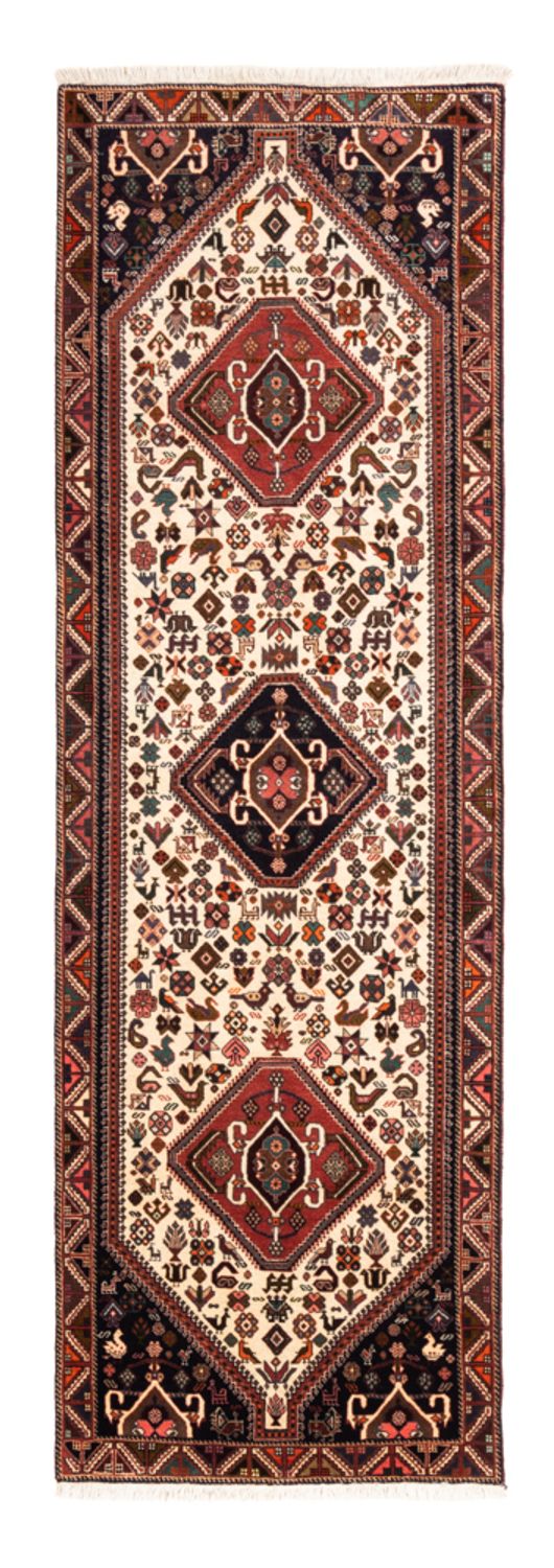 Tapis de couloir Tapis persan - Nomadic - 250 x 80 cm - crème