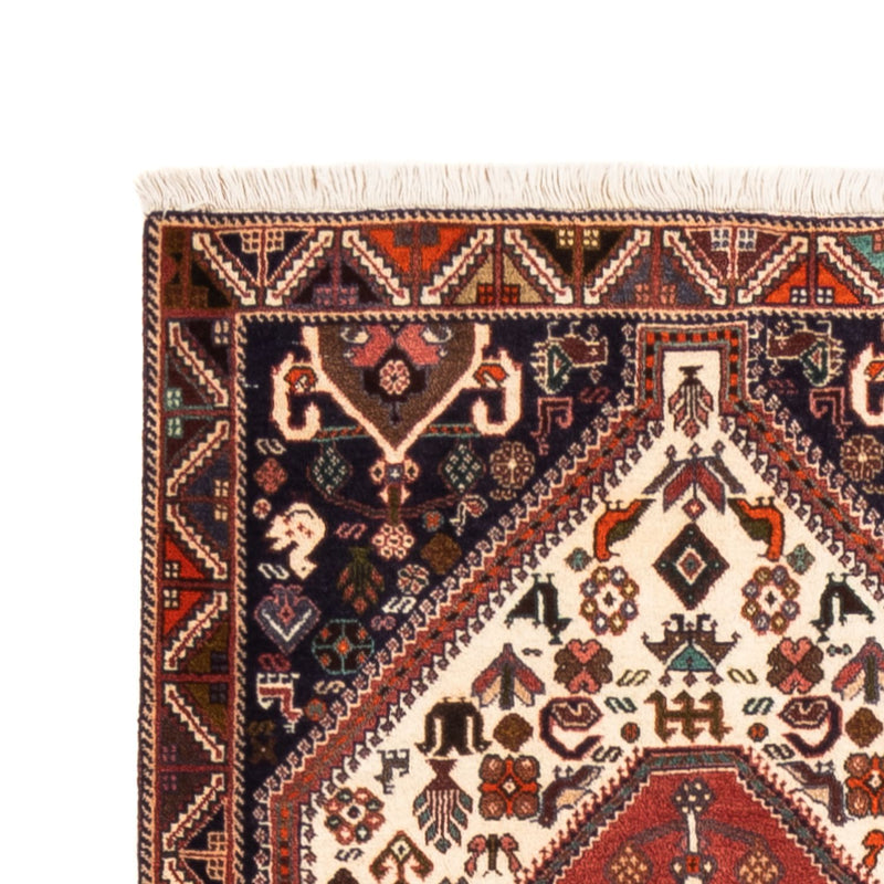 Tapis de couloir Tapis persan - Nomadic - 250 x 80 cm - crème