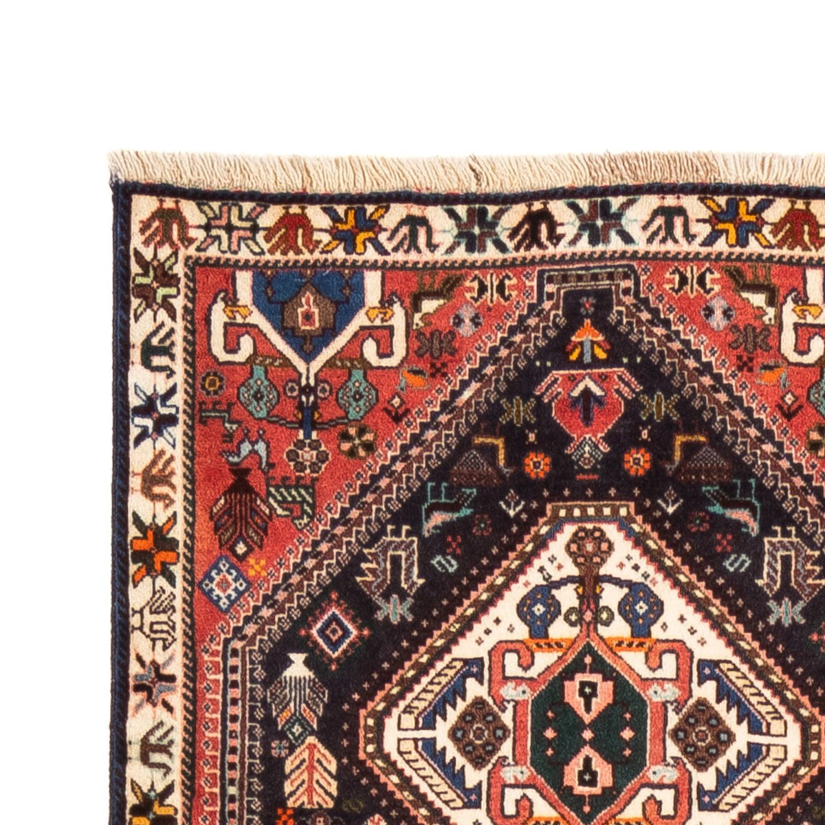 Tapis de couloir Tapis persan - Nomadic - 297 x 74 cm - bleu foncé