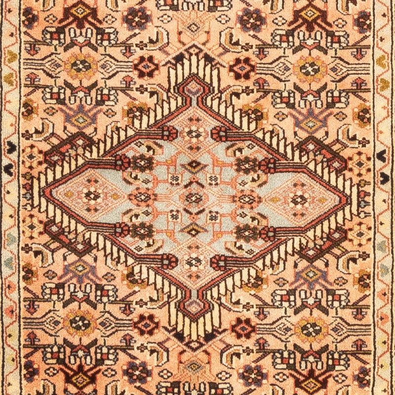 Tapis de couloir Tapis persan - Nomadic - 286 x 80 cm - rouge clair