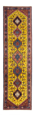 Tapis de couloir Tapis persan - Nomadic - 287 x 80 cm - jaune