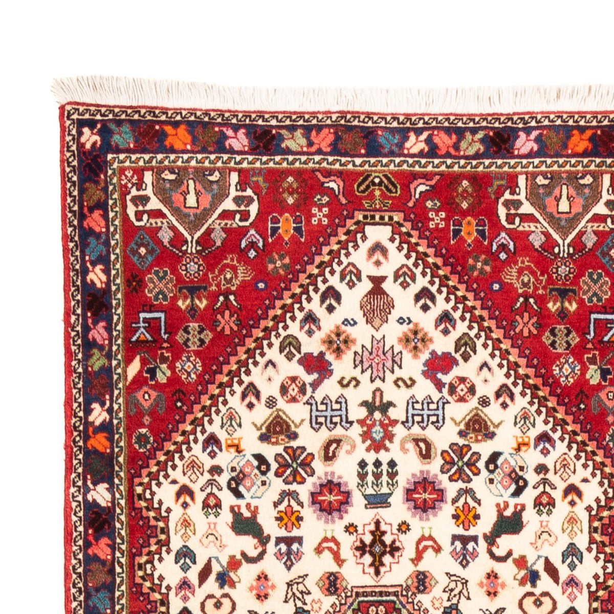 Tapis de couloir Tapis persan - Nomadic - 306 x 83 cm - crème