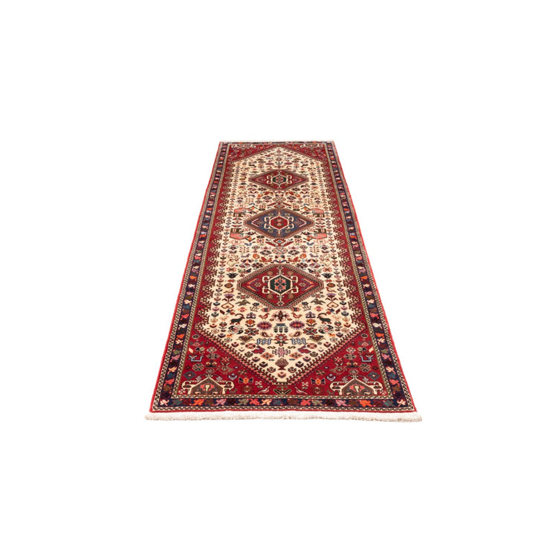 Tapis de couloir Tapis persan - Nomadic - 306 x 83 cm - crème