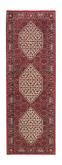 Tapis de couloir Tapis persan - Bidjar - 228 x 78 cm - crème