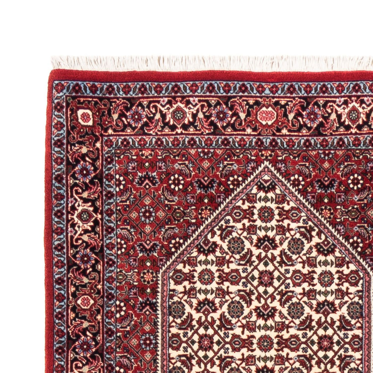 Tapis de couloir Tapis persan - Bidjar - 228 x 78 cm - crème