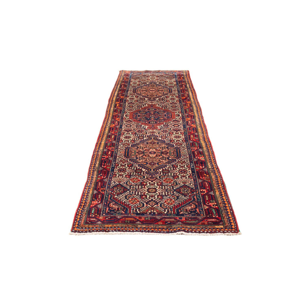 Tapis de couloir Tapis persan - Nomadic - 303 x 84 cm - multicolore