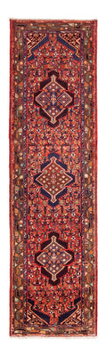 Tapis de couloir Tapis persan - Nomadic - 297 x 82 cm - rouge