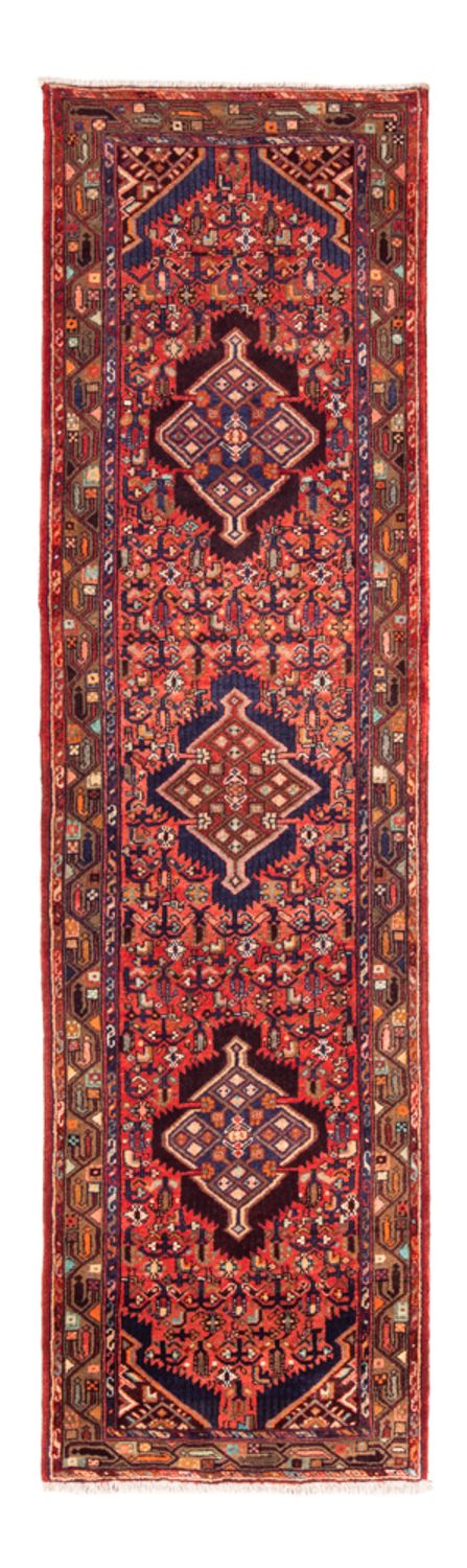 Tapis de couloir Tapis persan - Nomadic - 297 x 82 cm - rouge