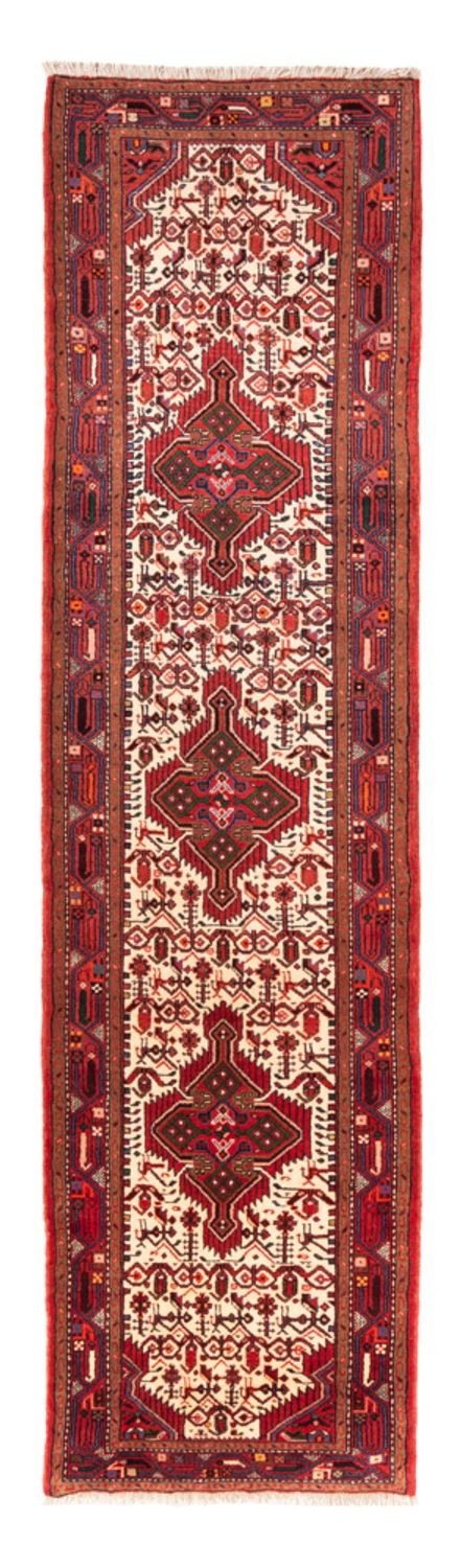 Tapis de couloir Tapis persan - Nomadic - 323 x 83 cm - crème