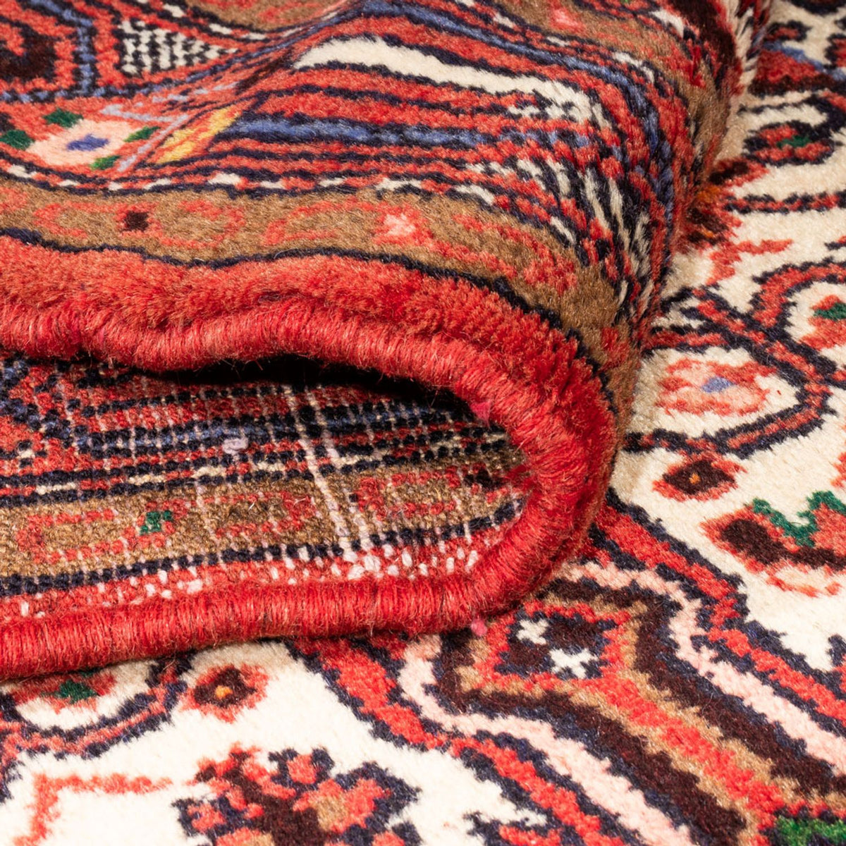 Tapis de couloir Tapis persan - Nomadic - 323 x 83 cm - crème