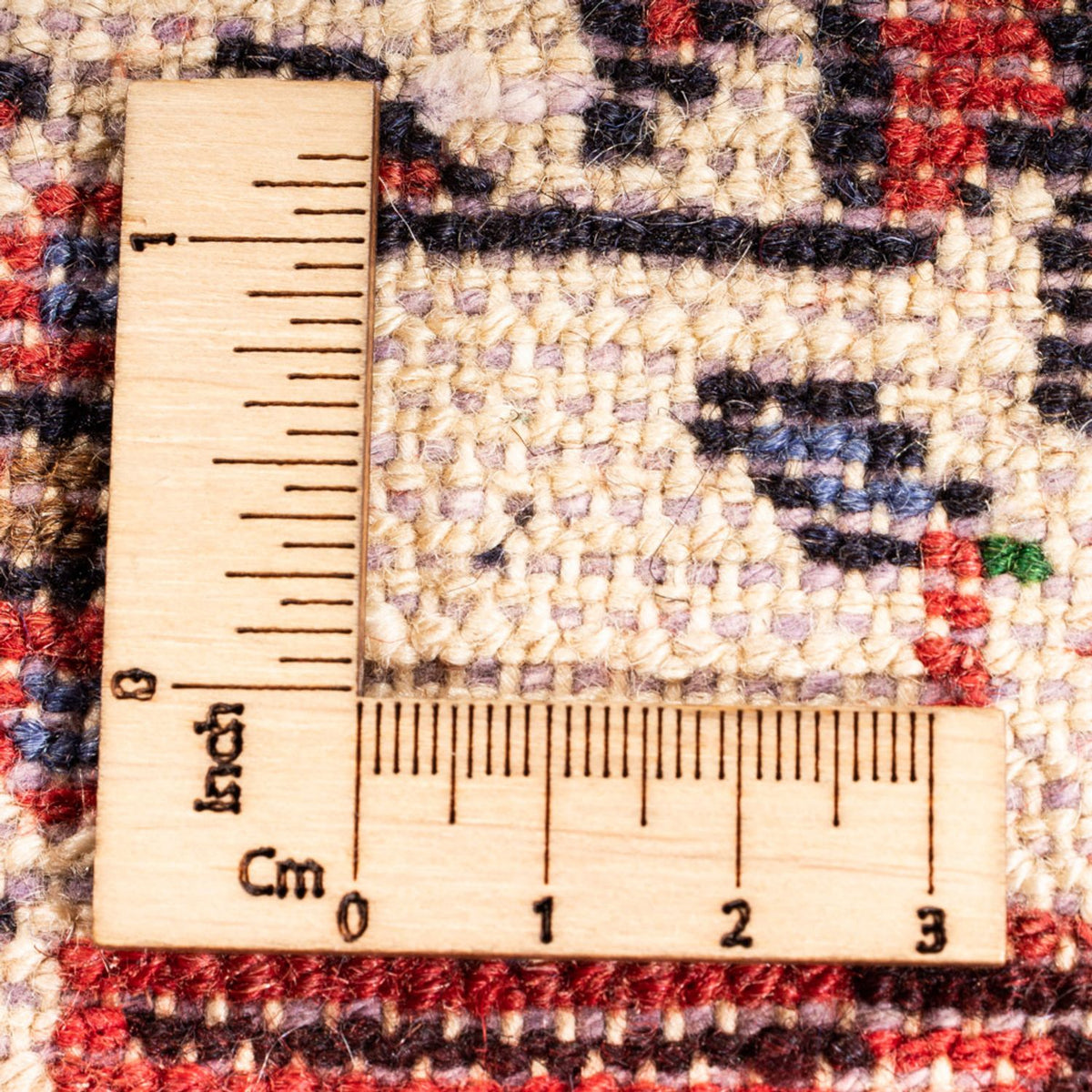 Tapis de couloir Tapis persan - Nomadic - 323 x 83 cm - crème