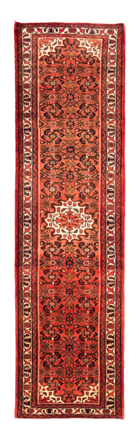 Tapis de couloir Tapis persan - Nomadic - 308 x 83 cm - rouge