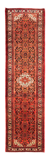Tapis de couloir Tapis persan - Nomadic - 308 x 83 cm - rouge