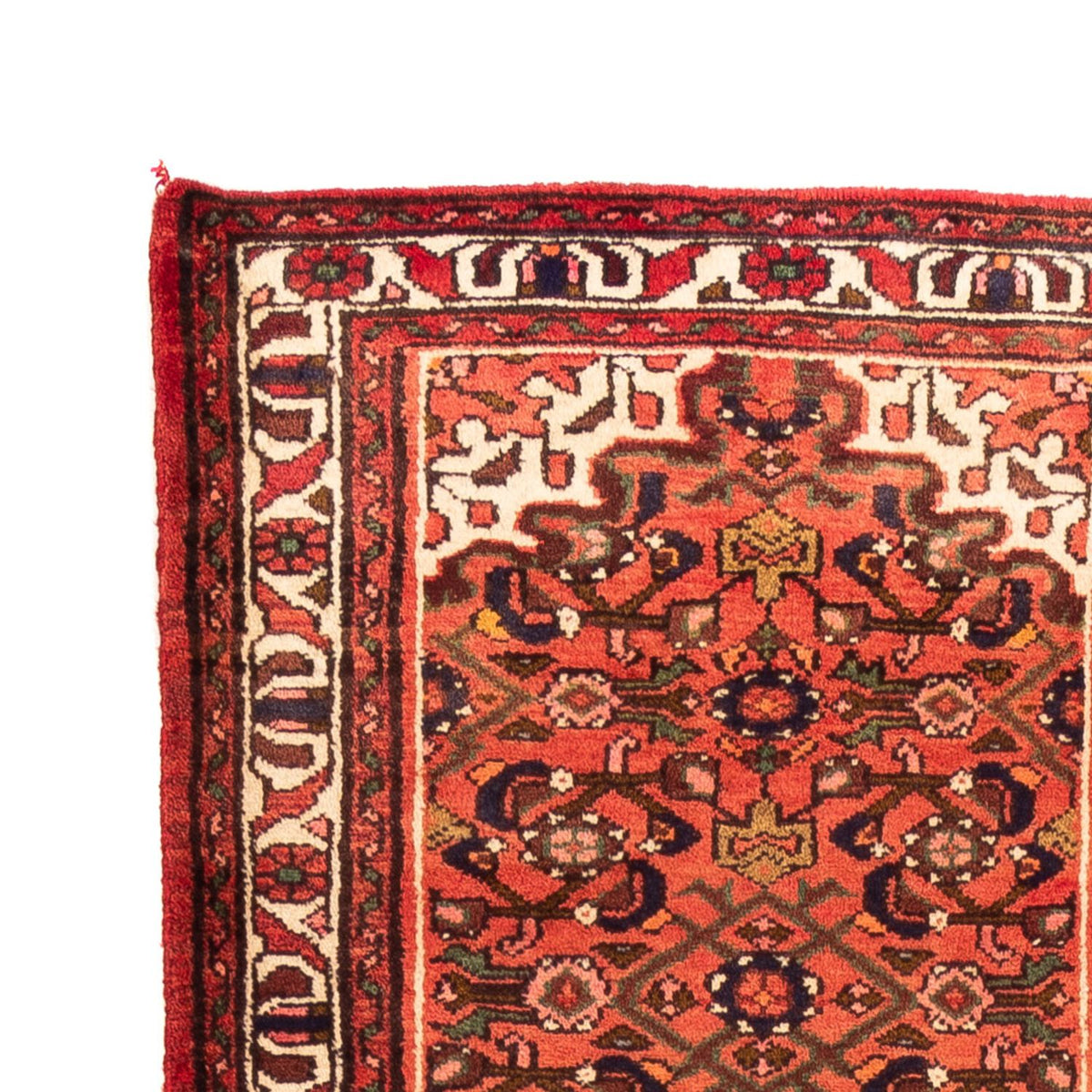 Tapis de couloir Tapis persan - Nomadic - 308 x 83 cm - rouge