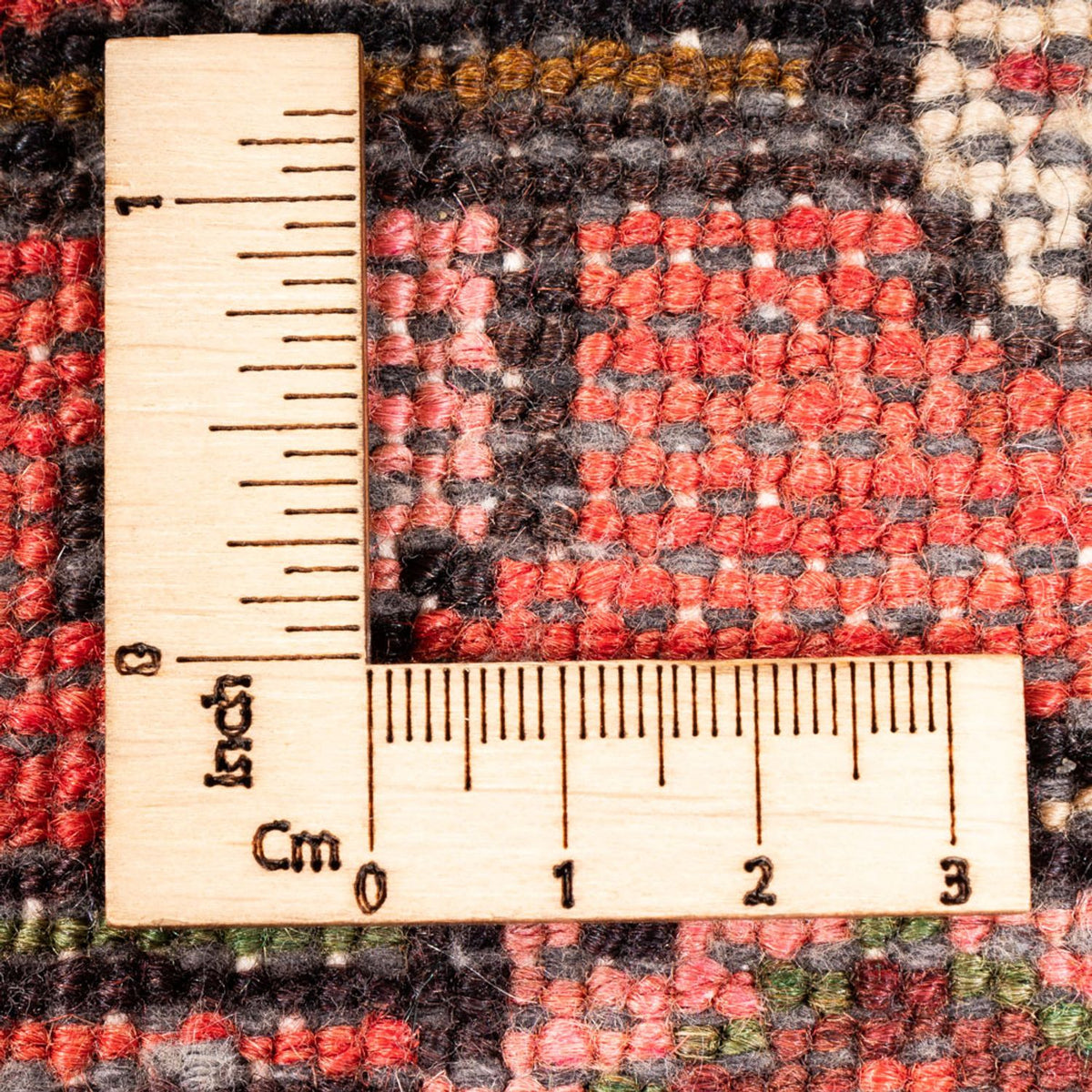 Tapis de couloir Tapis persan - Nomadic - 308 x 83 cm - rouge